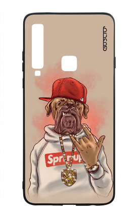 Samsung A9 2018 WHT Two-Component Cover - Rap Dog