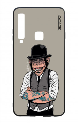 Cover Bicomponente Samsung A9 2018 - Scimmia con bombetta
