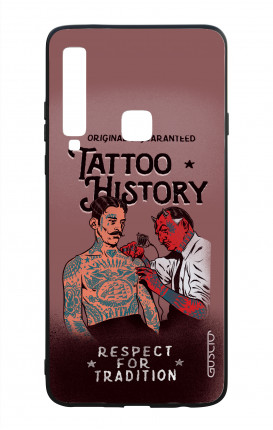 Samsung A9 2018 WHT Two-Component Cover - Tattoo History