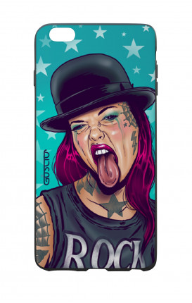 Cover Bicomponente Apple iPhone 6/6s - Ragazza linguaccia
