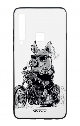 Cover Bicomponente Samsung A9 2018 - Maiale biker