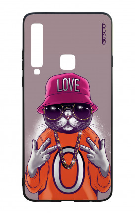 Cover Bicomponente Samsung A9 2018 - Gatto LOVE