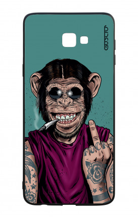 Cover Bicomponente Samsung J4 Plus - Scimmia felice