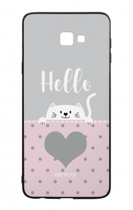 Cover Bicomponente Samsung J4 Plus - micio cucù