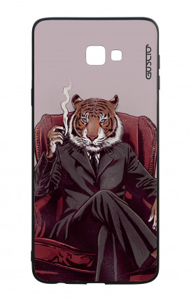 Cover Bicomponente Samsung J4 Plus - Tigre elegante