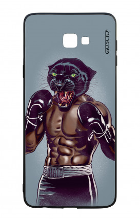 Samsung J4 Plus WHT Two-Component Cover - Boxing Panther