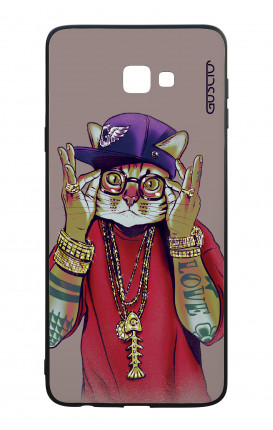 Cover Bicomponente Samsung J4 Plus - Gatto Rapper