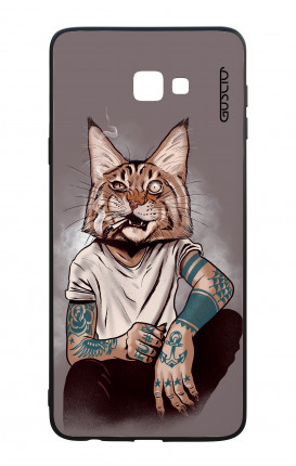 Cover Bicomponente Samsung J4 Plus - Lince Tattoo