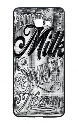 Cover Bicomponente Samsung J4 Plus - Graffiti in bianco e nero