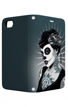 Case STAND Apple iphone 5/5s/SE - Calavera Grey Shades