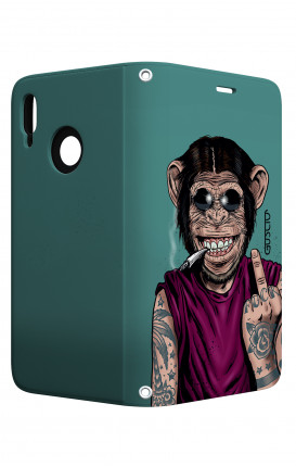 Case STAND Huawei P20 Lite - Monkey's always Happy