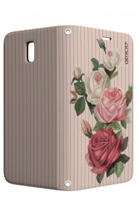 Case STAND Samsung J7 2017 - Roses and stripes