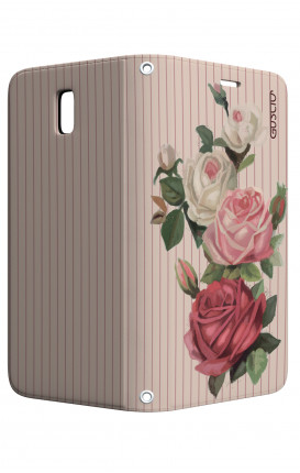 Cover STAND Samsung J7 2017 - Rose e righe