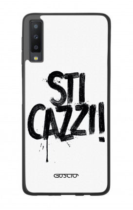 Samsung A7 2018 WHT Two-Component Cover - STI CAZZI 2