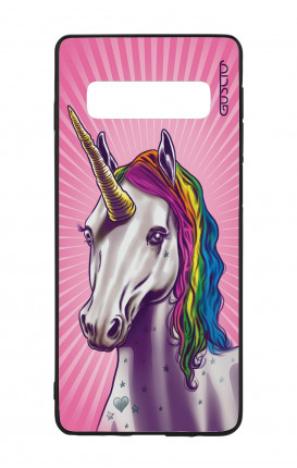 Cover Bicomponente Samsung S10 - Unicorno