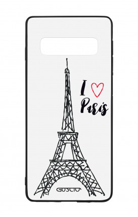 Cover Bicomponente Samsung S10 - I love Paris