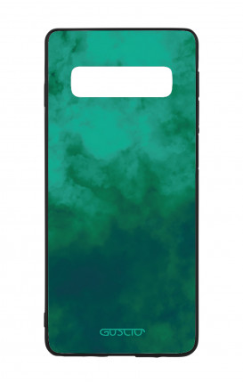 Samsung S10 WHT Two-Component Cover - Emerald Cloud
