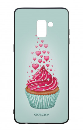 Samsung J6 PLUS 2018 WHT Two-Component Cover - Cupcake in Love