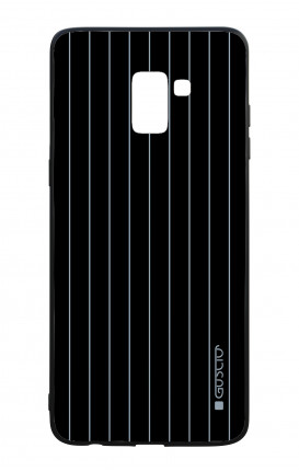 Samsung J6 PLUS 2018 WHT Two-Component Cover - Classic Stripes