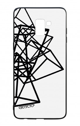 Cover Bicomponente Samsung J6  Plus 2018 - Figure geometriche