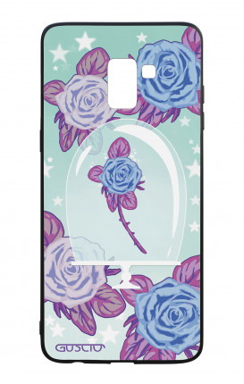 Samsung A8 2018 WHT Two-Component Cover - Enchanting Rose