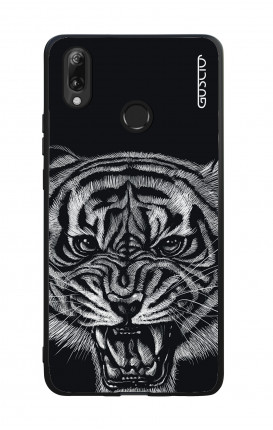 Huawei P Smart 2019 WHT Two-Component Cover - Black Tiger