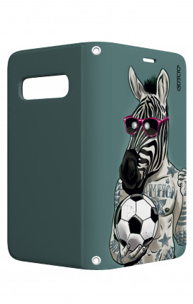 Case STAND VStyle Samsung S10e - Zebra