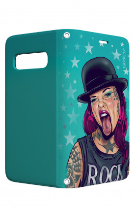 Cover STAND Samsung S10e - Ragazza linguaccia