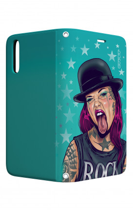 Cover STAND Huawei P30 - Ragazza linguaccia