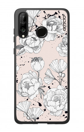 Cover Bicomponente Huawei P30Lite - Peonie