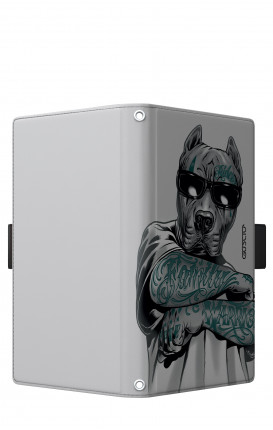 Cover Universal Casebook size5 - Pitbull tatuato