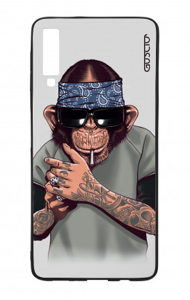 Samsung A70 Two-Component Case - Chimp with bandana