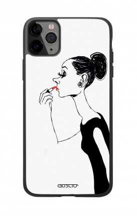 Apple iPhone 11 PRO Two-Component Cover - Lady with Lipstick