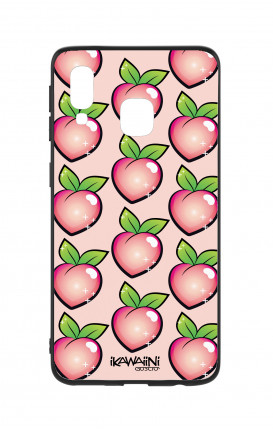 Samsung A40 WHT Two-Component Cover - Peaches Pattern Kawaii