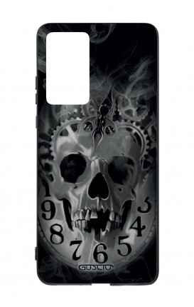 Cover Bicomponente Huawei P40 - Teschio e orologio
