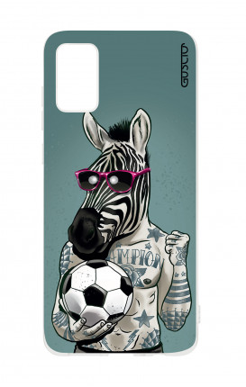 Cover TPU Samsung Galaxy A41 - Zebra