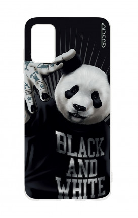 Cover Samsung Galaxy A41 - B&W Panda