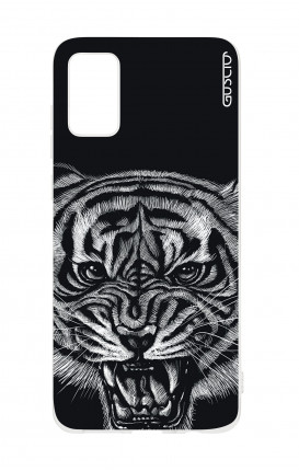 Cover Samsung Galaxy A41 - Black Tiger
