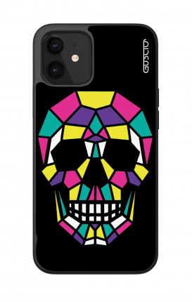 Cover Bicomponente Apple iPhone 12 MINI - Psychedelic Skull