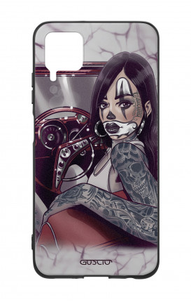 Huawei P40 Lite WHT Two-Component Cover - Chicana Pin Up on her way