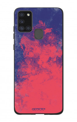 Samsung A21s Two-Component Cover - Mineral Red Blue