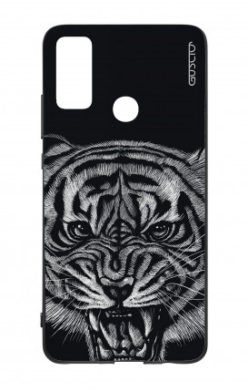 Huawei P Smart 2020 Two-Component Cover - Black Tiger