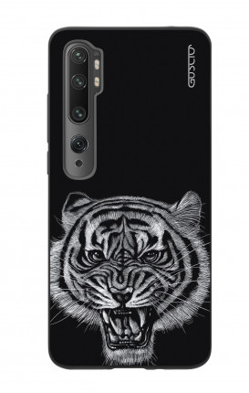 Xiaomi Redmi Note 10 Lite/Mi Note 10 Two-Component Cover - Black Tiger