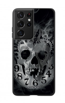 Cover Samsung S21 Ultra - Skull & Clock