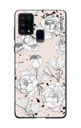 Cover Samsung M31 - Peonias