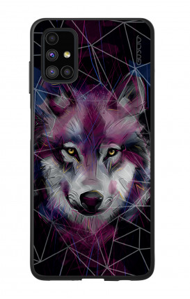 Cover Samsung M51 - Neon Wolf