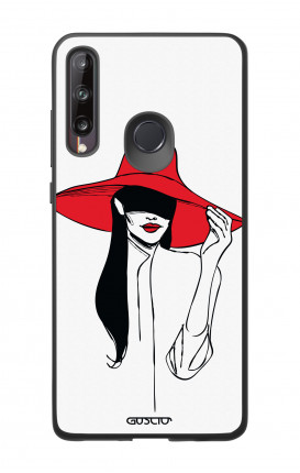 Cover Bicomponente Huawei P40 Lite E - Cappello rosso