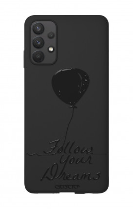 Cover Rubber Sam A32 4G BLK - Follow your dream