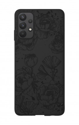 Rubber Case Samsung A32 4G - Peonias