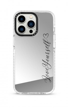 Shockproof Mirror Apple iPhone 13 PRO - Love Yourself <3
